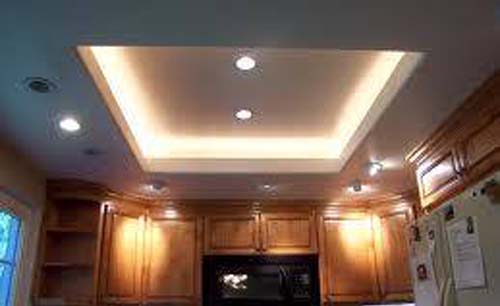 How to Make Light Features on Gypsum  Ceiling  Ceiling  